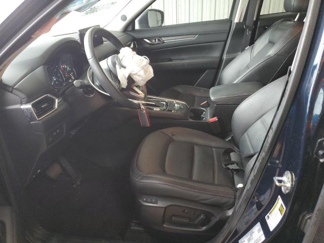 JM3KFBDMXM0309164 - 2021 MAZDA CX-5 GRAND TOURING BLUE photo 7