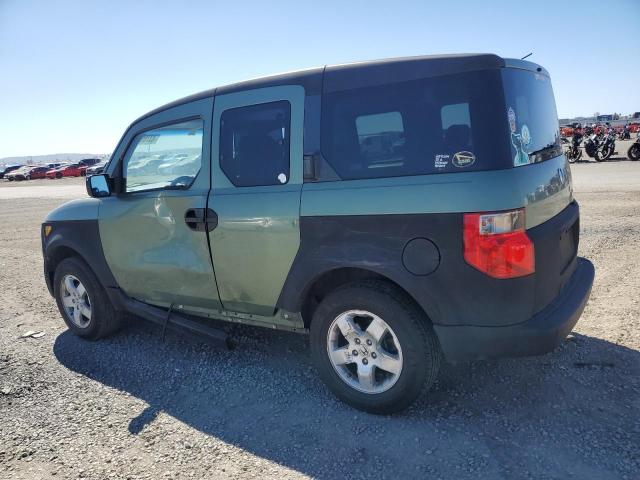 5J6YH18594L001132 - 2004 HONDA ELEMENT EX GREEN photo 2