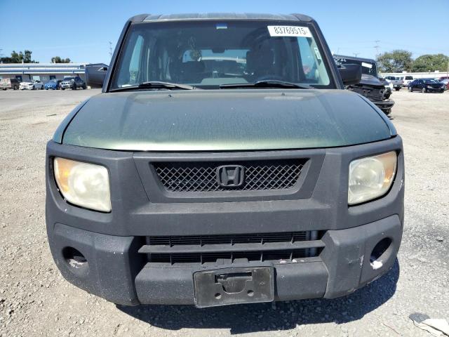 5J6YH18594L001132 - 2004 HONDA ELEMENT EX GREEN photo 5
