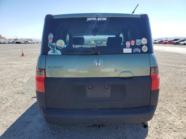 5J6YH18594L001132 - 2004 HONDA ELEMENT EX GREEN photo 6