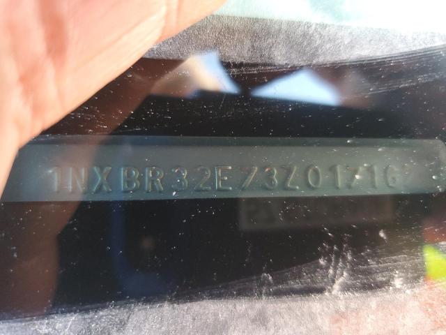 1NXBR32E73Z017167 - 2003 TOYOTA COROLLA CE თეთრი ფოტო 14