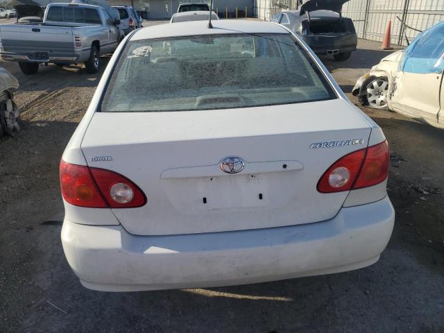 1NXBR32E73Z017167 - 2003 TOYOTA COROLLA CE თეთრი ფოტო 6