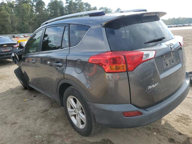 JTMWFREV4D5008080 - 2013 TOYOTA RAV4 XLE GRAY photo 2