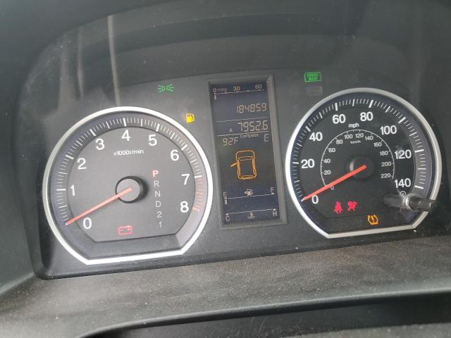 5J6RE3H51BL001745 - 2011 HONDA CR-V EX BLACK photo 9