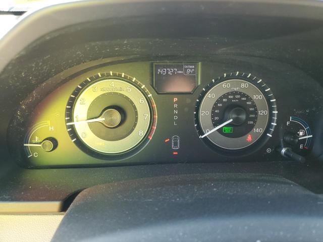 5FNRL5H65CB044702 - 2012 HONDA ODYSSEY EXL ვერცხლისფერი ფოტო 9