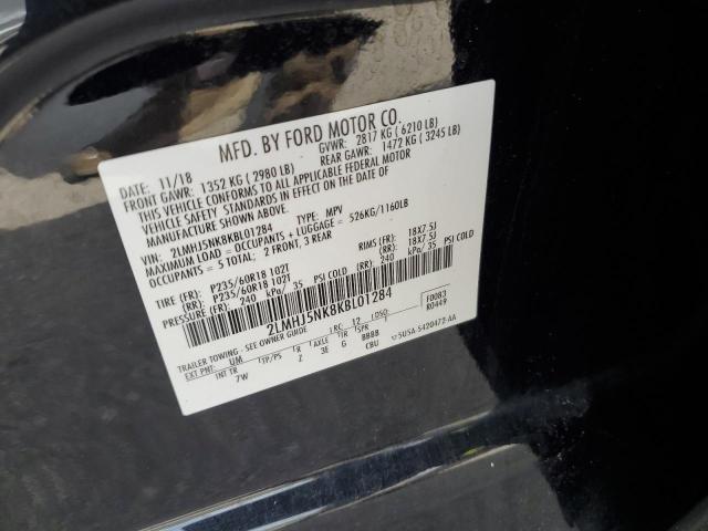 2LMHJ5NK8KBL01284 - 2019 LINCOLN MKT 黑色 照片 14