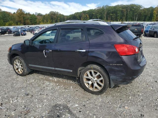 JN8AS5MV2DW637898 - 2013 NISSAN ROGUE S Մանուշակագույն լուսանկար 2