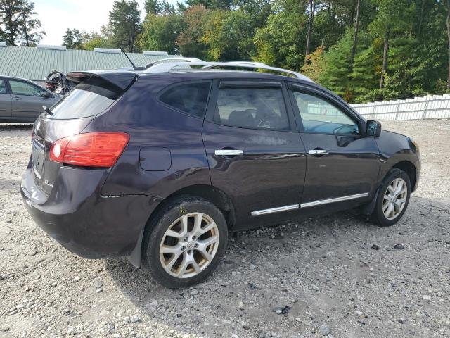 JN8AS5MV2DW637898 - 2013 NISSAN ROGUE S Մանուշակագույն լուսանկար 3