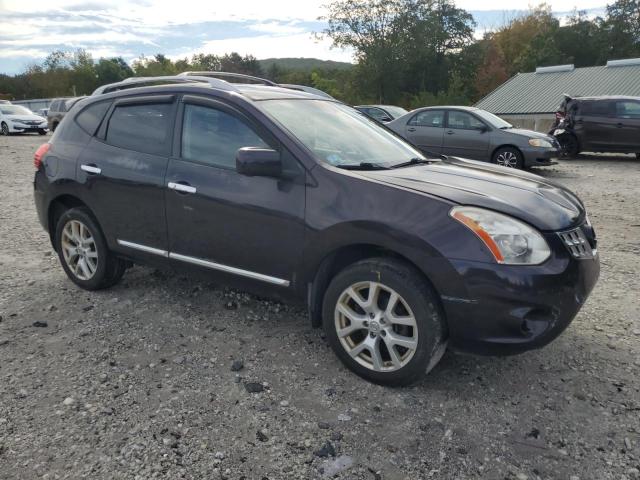 JN8AS5MV2DW637898 - 2013 NISSAN ROGUE S Մանուշակագույն լուսանկար 4
