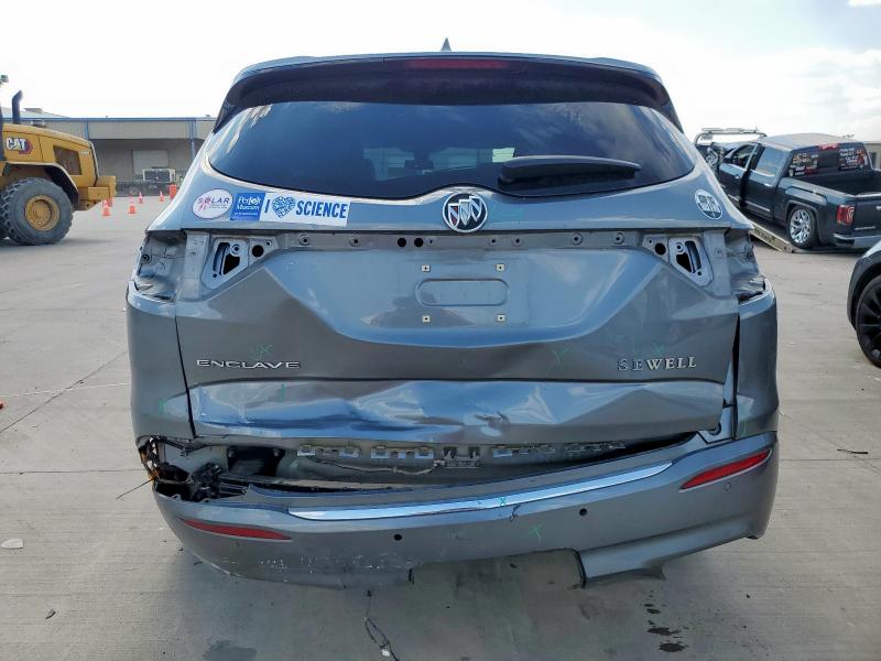 5GAERDKW7MJ255038 - 2021 BUICK ENCLAVE AVENIR GRAY photo 6