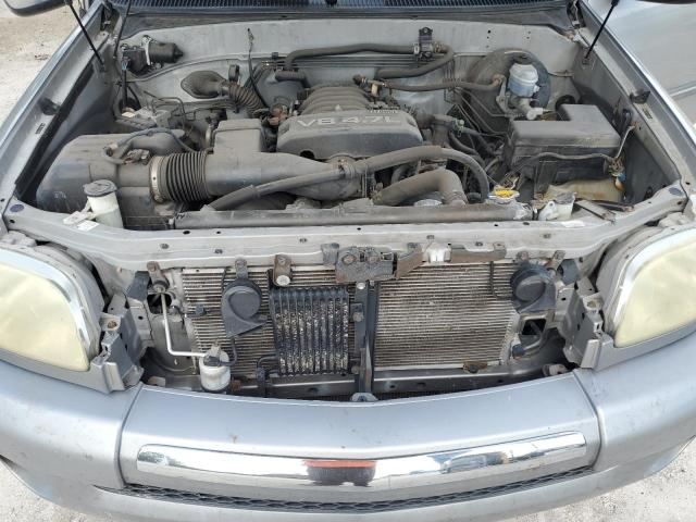 5TBRT34135S458941 - 2005 TOYOTA TUNDRA ACCESS CAB SR5 SILVER photo 11