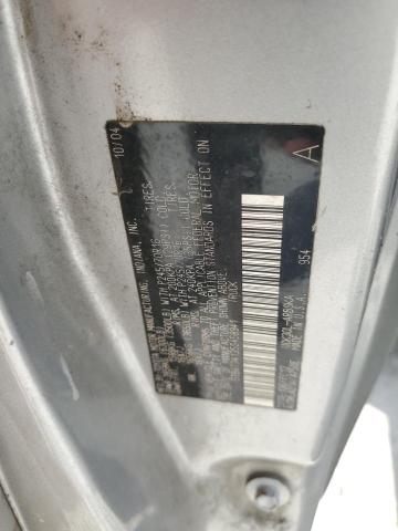 5TBRT34135S458941 - 2005 TOYOTA TUNDRA ACCESS CAB SR5 SILVER photo 12