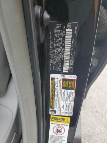 4T1BF3EK7AU117020 - 2010 TOYOTA CAMRY BASE Qara foto 12