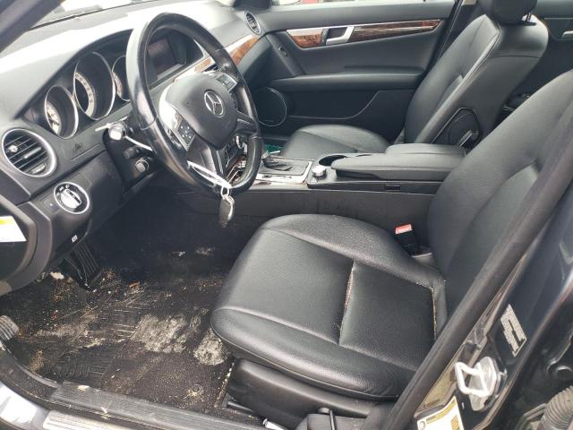 WDDGF8AB3DR263828 - 2013 MERCEDES-BENZ C 300 4MATIC GRAY photo 7