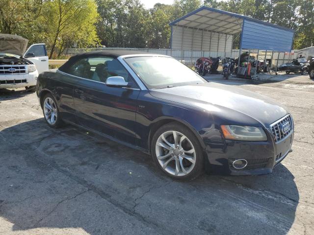 WAUCGAFH5BN002437 - 2011 AUDI S5 PREMIUM PLUS BLUE photo 4