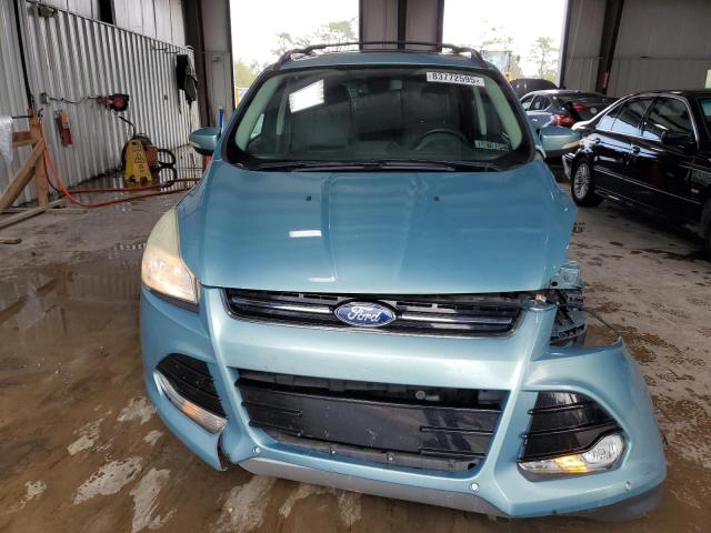 1FMCU9HX3DUD23010 - 2013 FORD ESCAPE SEL ტურკოუსი ფოტო 5