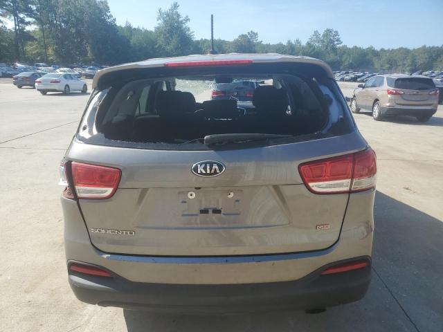 5XYPG4A34JG406563 - 2018 KIA SORENTO LX ნაცრისფერი ფოტო 6