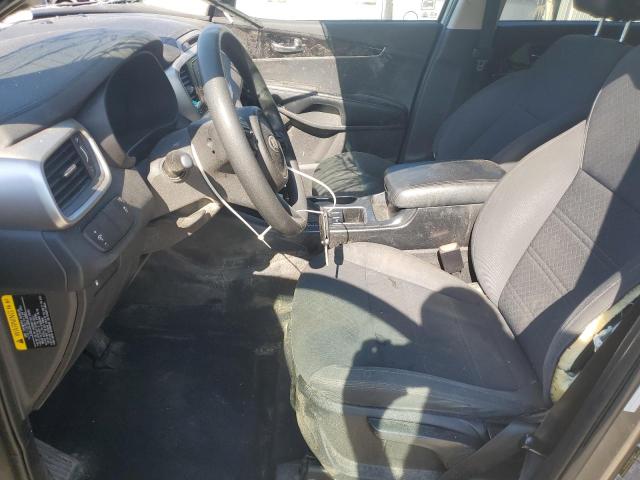 5XYPG4A34JG406563 - 2018 KIA SORENTO LX ნაცრისფერი ფოტო 7