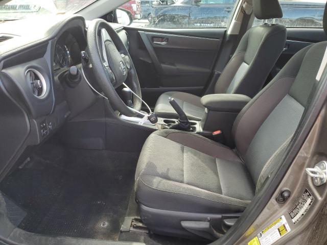 2T1BURHE8JC030369 - 2018 TOYOTA COROLLA L თაფლისფერი ფოტო 7