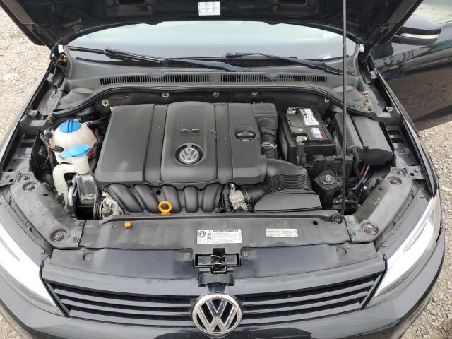 3VWDP7AJ4CM387440 - 2012 VOLKSWAGEN JETTA SE შავი ფოტო 11