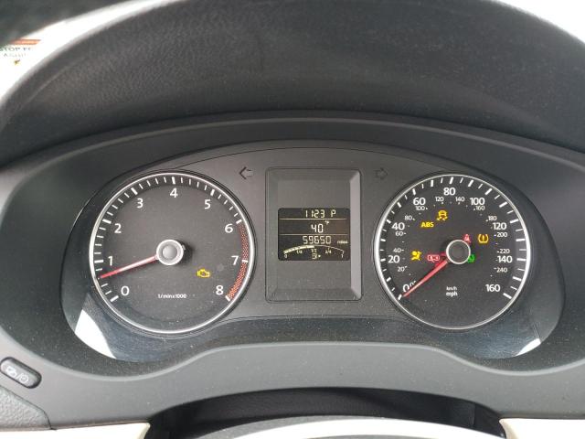 3VWDP7AJ4CM387440 - 2012 VOLKSWAGEN JETTA SE შავი ფოტო 9