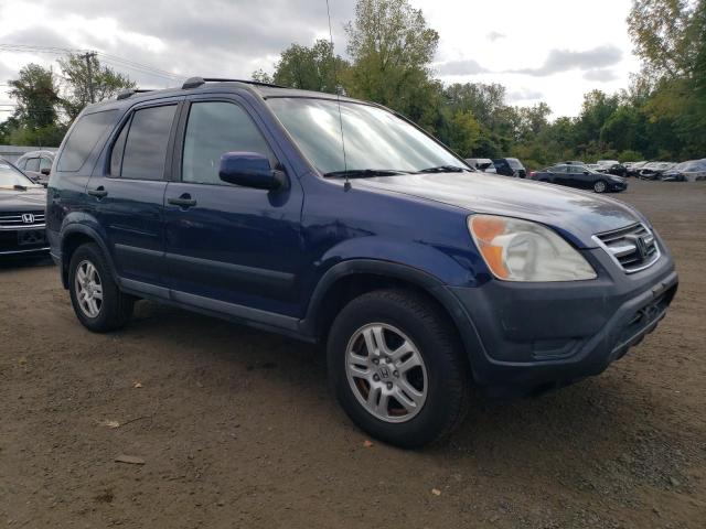 SHSRD78824U216818 - 2004 HONDA CR-V EX BLUE photo 4