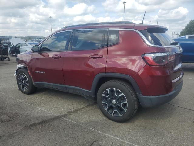 3C4NJCBB9NT138875 - 2022 JEEP COMPASS LATITUDE ბურგუნდია ფოტო 2