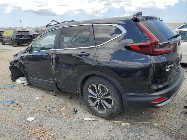5J6RT6H86NL015338 - 2022 HONDA CR-V EXL BLACK photo 2