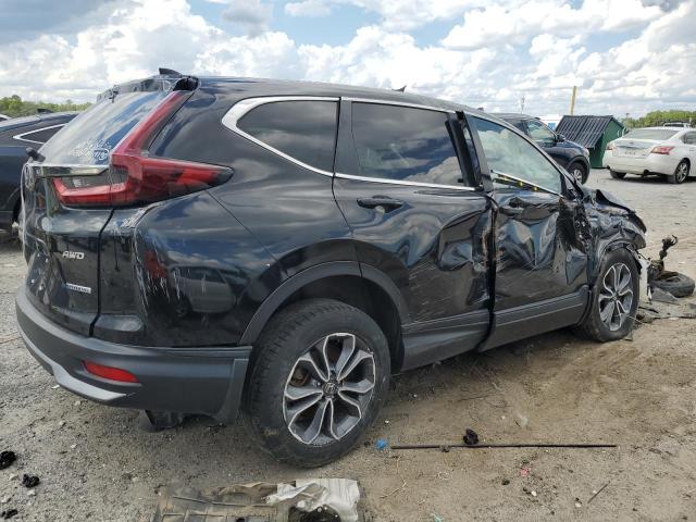 5J6RT6H86NL015338 - 2022 HONDA CR-V EXL BLACK photo 3