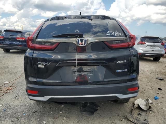 5J6RT6H86NL015338 - 2022 HONDA CR-V EXL BLACK photo 6