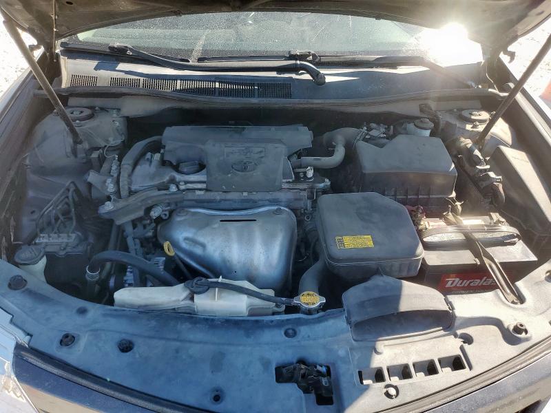 4T1BF1FK4CU015289 - 2012 TOYOTA CAMRY BASE GRAY photo 11