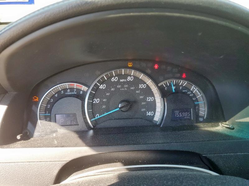 4T1BF1FK4CU015289 - 2012 TOYOTA CAMRY BASE GRAY photo 9