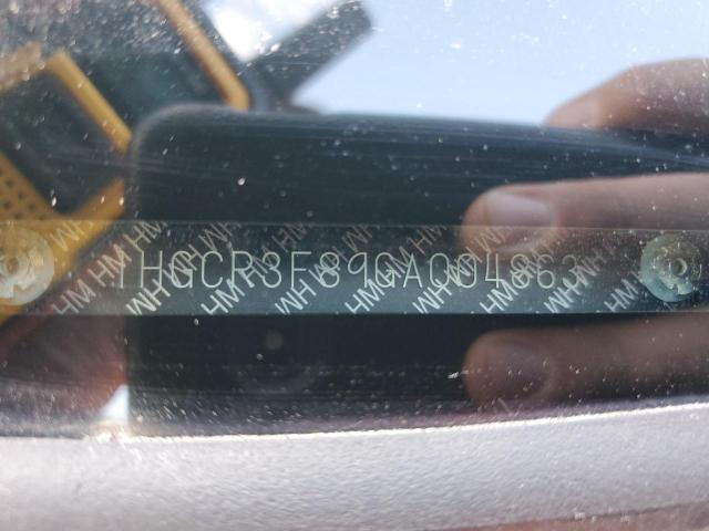 1HGCR3F89GA004863 - 2016 HONDA ACCORD EXL SILVER photo 12