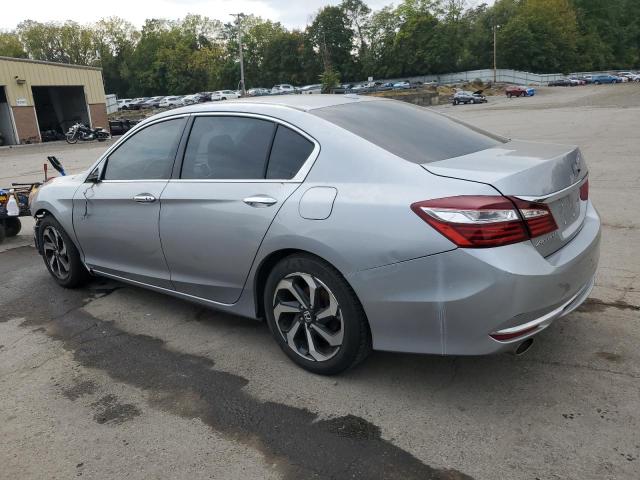 1HGCR3F89GA004863 - 2016 HONDA ACCORD EXL SILVER photo 2
