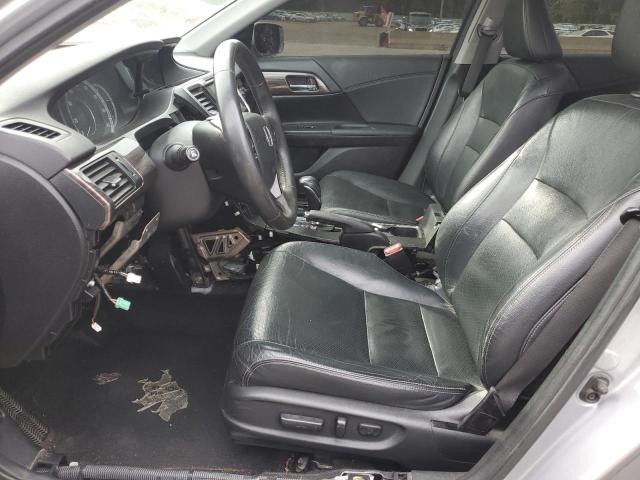 1HGCR3F89GA004863 - 2016 HONDA ACCORD EXL SILVER photo 7