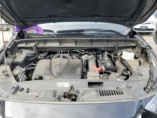 5TDGZRBH3NS570302 - 2022 TOYOTA HIGHLANDER XLE BLACK photo 12