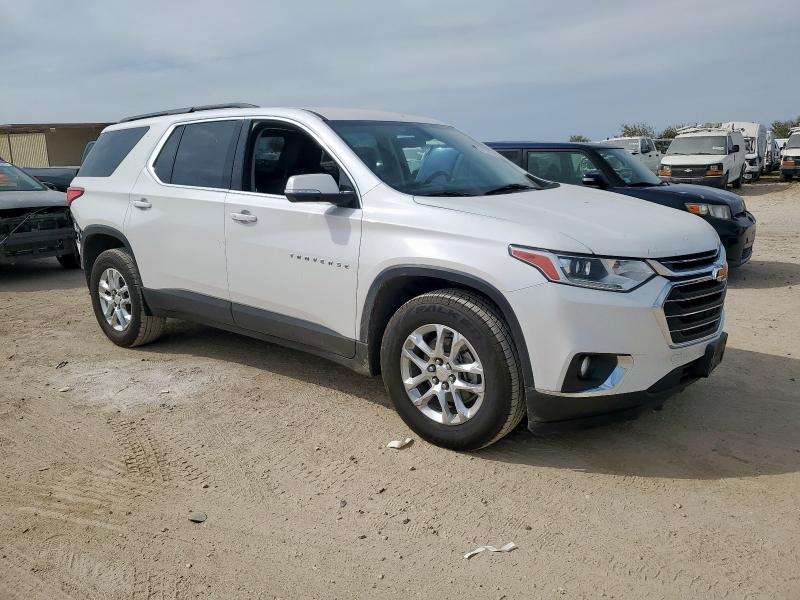 1GNERGKW7KJ185559 - 2019 CHEVROLET TRAVERSE LT Ақ фото 4