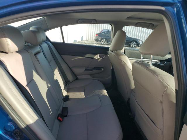 2HGFB2F96FH529111 - 2015 HONDA CIVIC EXL Կապույտ լուսանկար 10