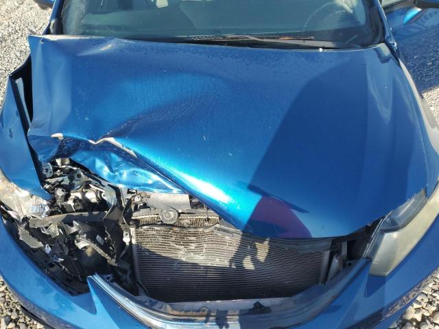 2HGFB2F96FH529111 - 2015 HONDA CIVIC EXL Կապույտ լուսանկար 11