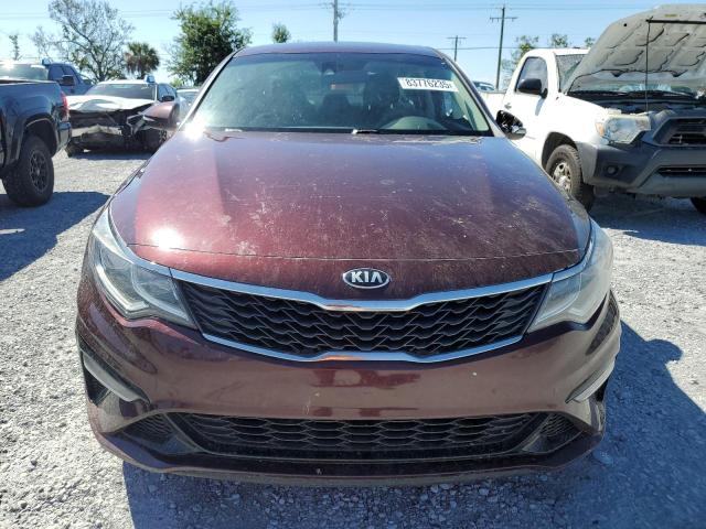 5XXGT4L38LG450324 - 2020 KIA OPTIMA LX BURGUNDY photo 5