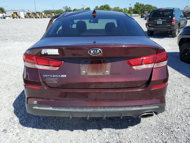5XXGT4L38LG450324 - 2020 KIA OPTIMA LX BURGUNDY photo 6