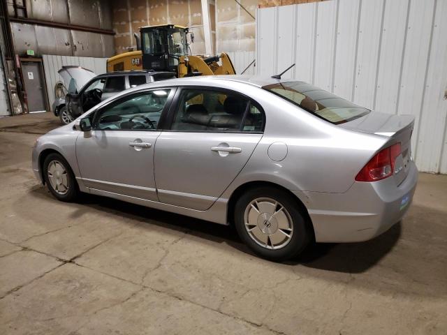 JHMFA36206S026403 - 2006 HONDA CIVIC HYBRID Gümüş foto 2