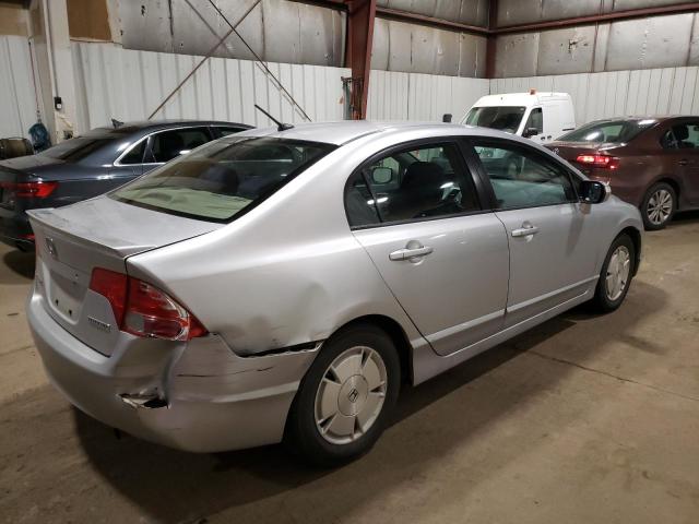 JHMFA36206S026403 - 2006 HONDA CIVIC HYBRID Gümüş foto 3