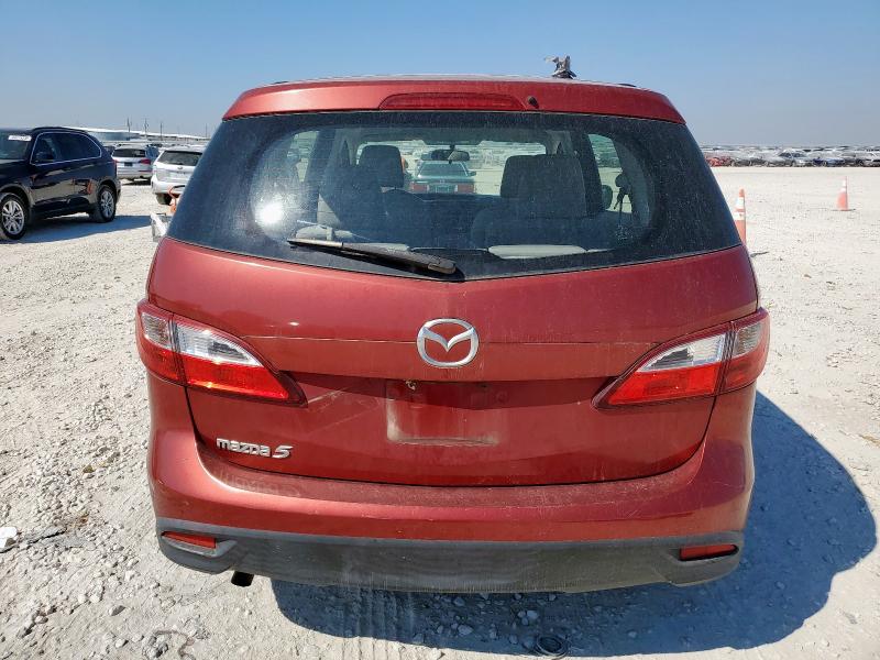 JM1CW2BL8D0151835 - 2013 MAZDA 5 Kırmızı fotoğraf 6
