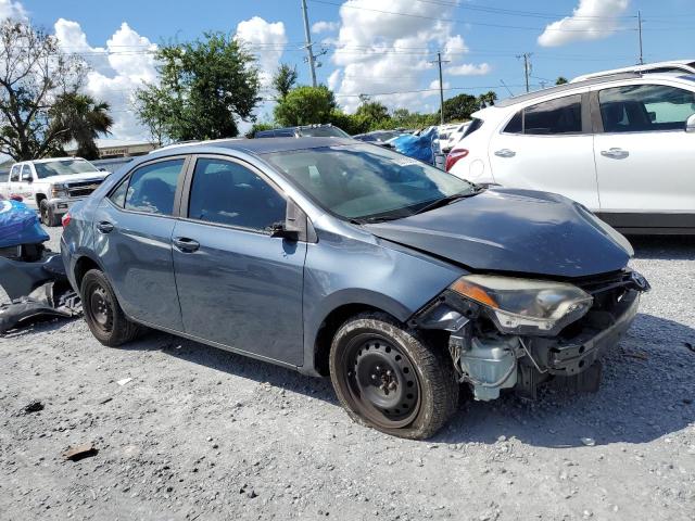 2T1BURHE2EC003657 - 2014 TOYOTA COROLLA L GRAY photo 4