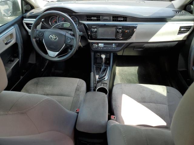 2T1BURHE2EC003657 - 2014 TOYOTA COROLLA L GRAY photo 8