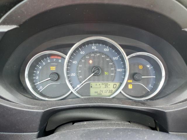 2T1BURHE2EC003657 - 2014 TOYOTA COROLLA L GRAY photo 9