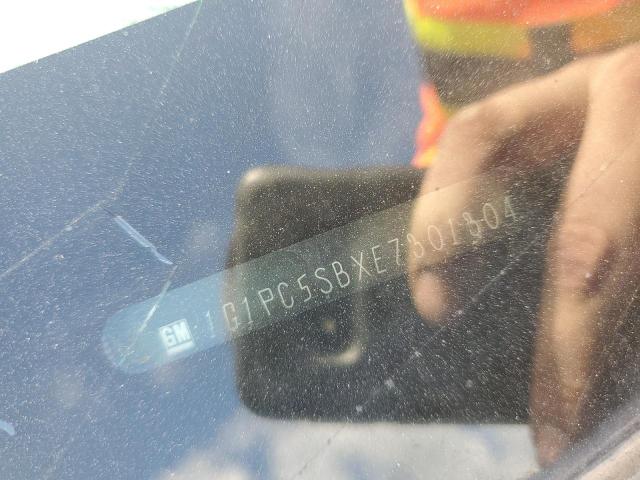 1G1PC5SBXE7301304 - 2014 CHEVROLET CRUZE LT BLACK photo 12