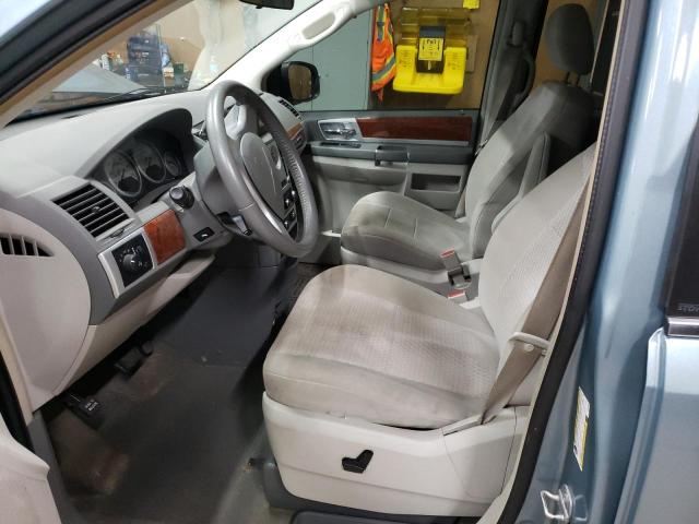 2A8HR54149R528659 - 2009 CHRYSLER TOWN & COU TOURING BLUE photo 7