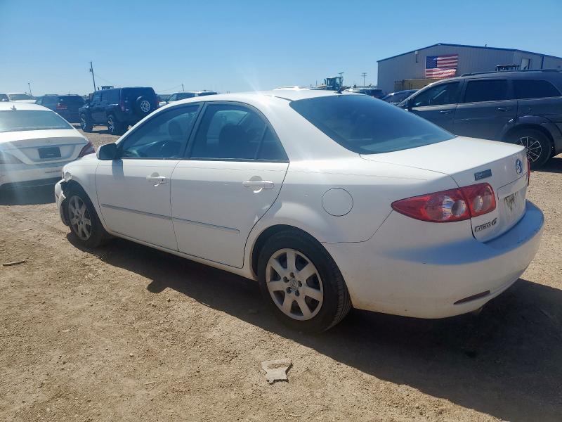 1YVFP80CX55M64433 - 2005 MAZDA 6 I WHITE photo 2